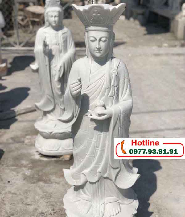 Tượng Phật Địa Tạng bằng đá – Sự kết hợp giữa nghệ thuật và tâm linh