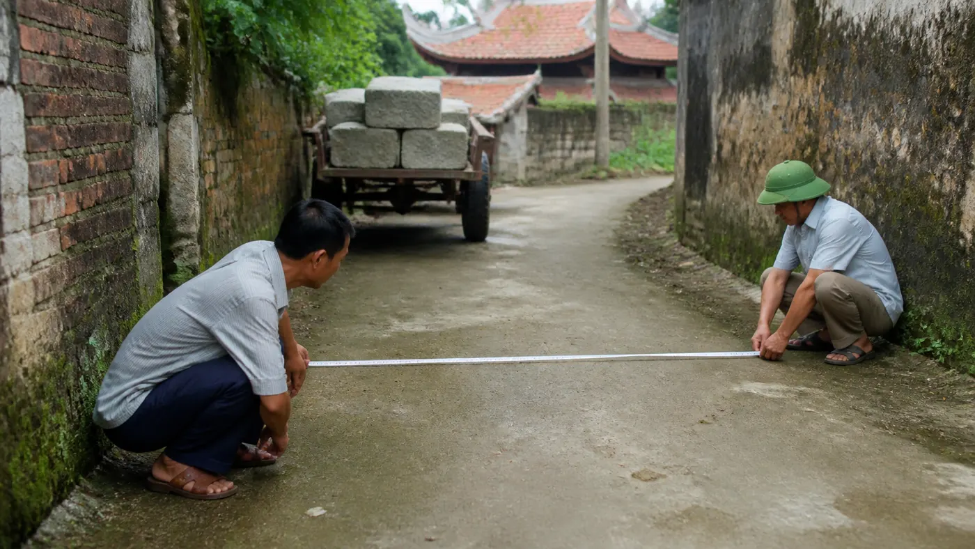 khảo sát đường hẹp vận chuyển cuốn thư