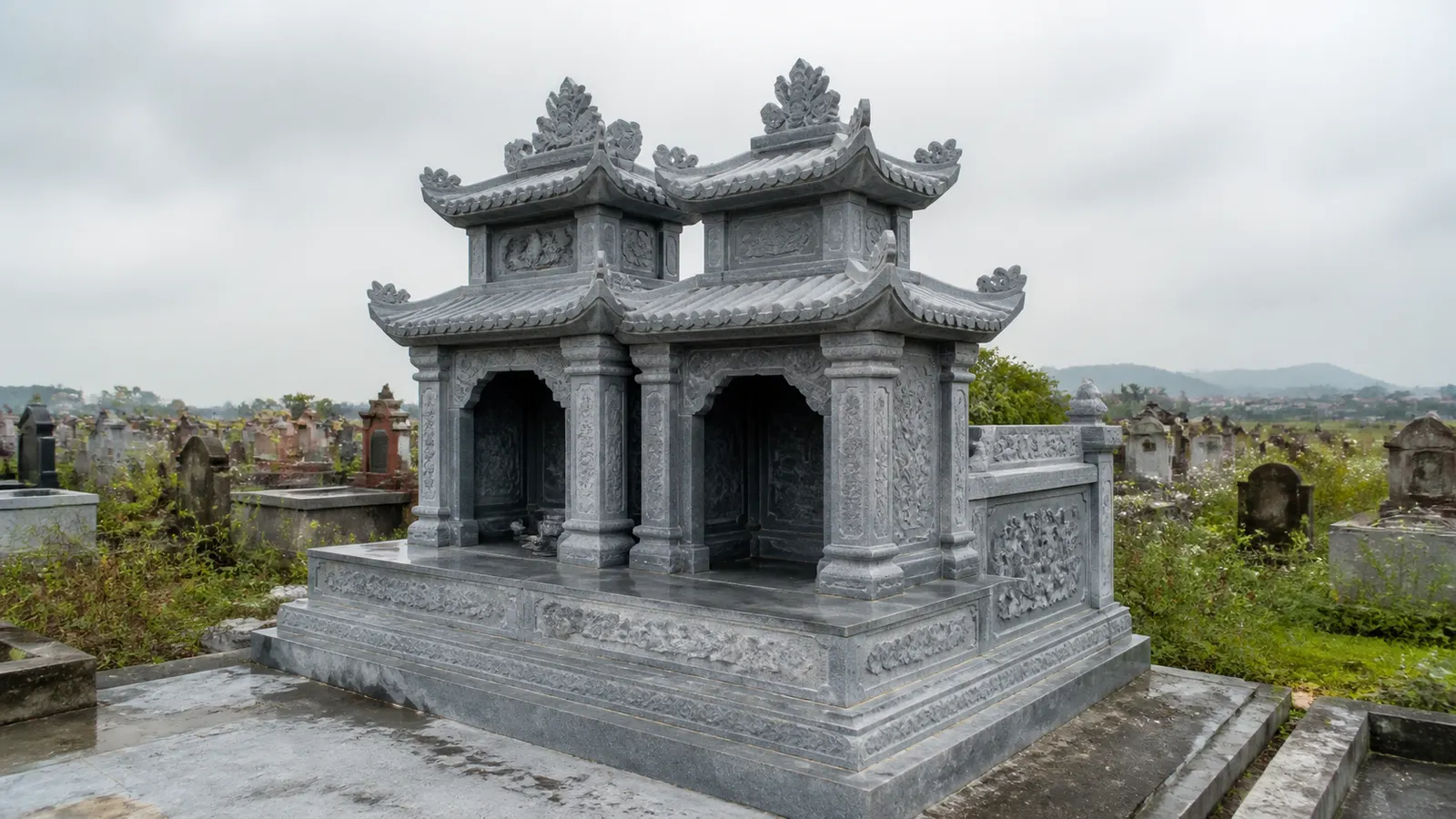 mộ đá hai mái tại Hà Nam
